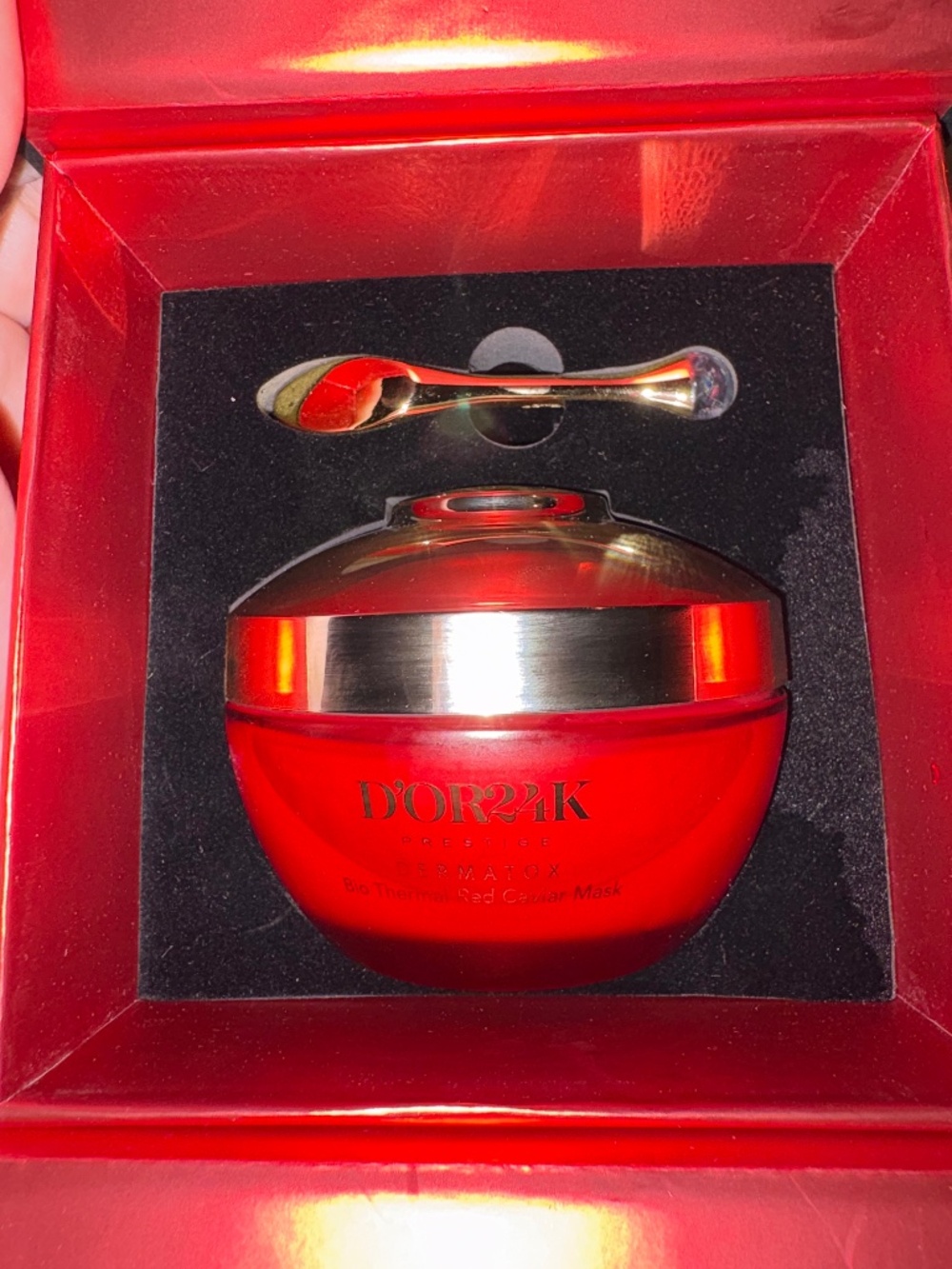 D'Or24K Prestige Dermatox Bio Thermal Red Caviar Mask